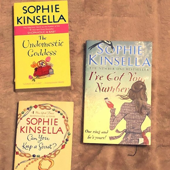 Chick Lit Bestseller - 3 Novels by Sophie Kinsella - Picture 1 of 4
